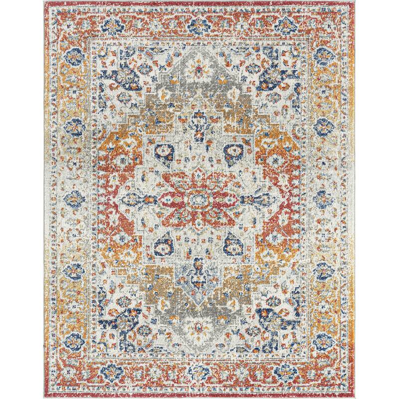 Chesney Bohemian & Eclectic Medallion Indoor Area Rug