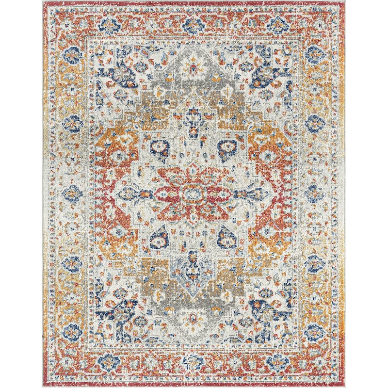 Chesney Bohemian & Eclectic Medallion Indoor Area Rug