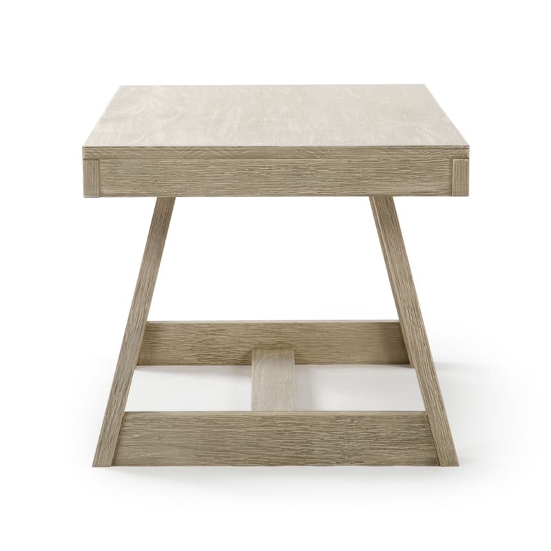 Plank and Beam Classic Rectangular Trestle Leg Coffee Table - 48"