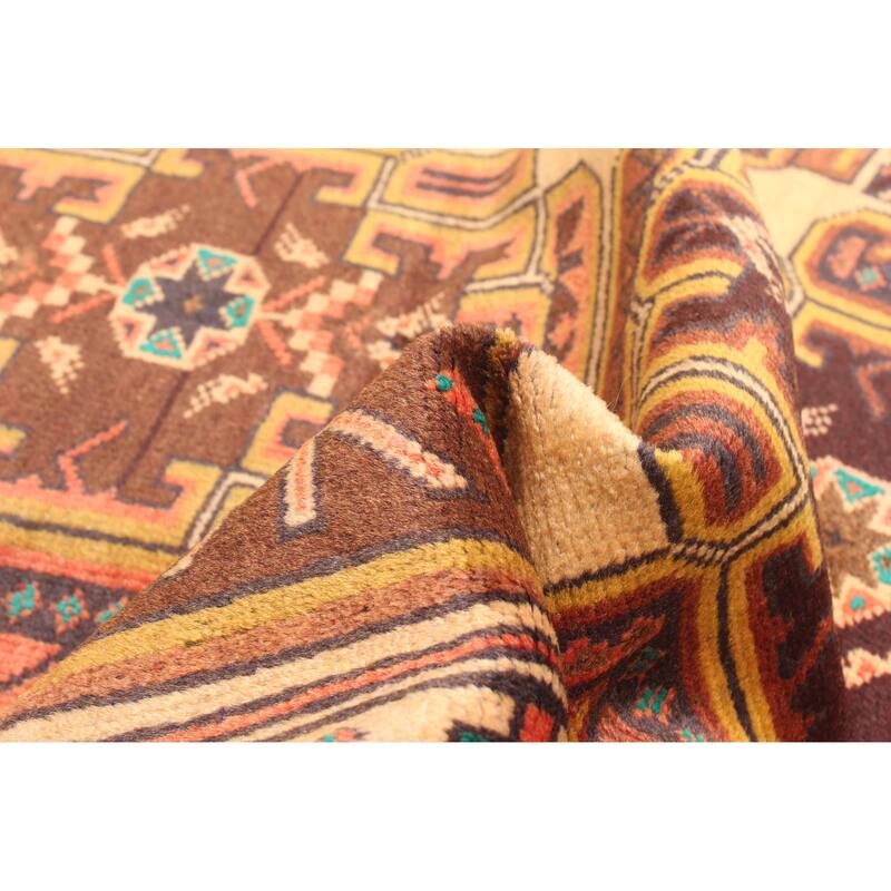 ECARPETGALLERY Hand-knotted Teimani Beige Wool Rug - 2'8 x 4'4