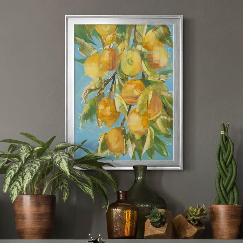 LOVELY LEMON Premium Framed Canvas - Ready to Hang