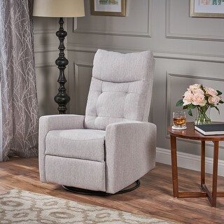 Woodglen Swivel/Glider Push Back Nursery Recliner by Christopher Knight Home