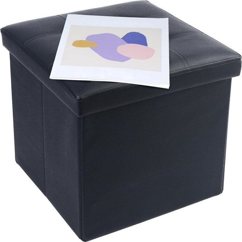 Ottoman Storage Cube with Lid