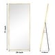 preview thumbnail 55 of 75, Modern Full Length Floor Mirror Freestanding Mirror