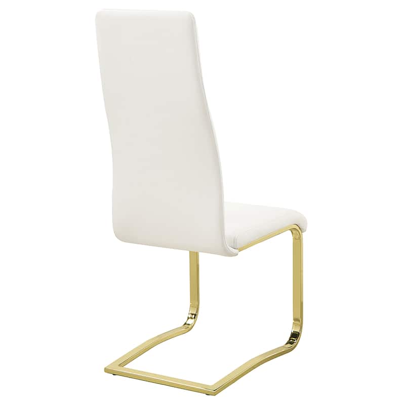 Montclair White Upholstered Dining Side Chair (Set of 4)