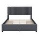 preview thumbnail 4 of 18, Queen Size Upholstered Platform Bed
