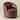 29"W Top-Grain Genuine Leather Seating Upholstery Swivel Barrel Chair