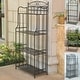 preview thumbnail 1 of 5, Santa Fe 4-Tier Bakers Rack