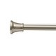 preview thumbnail 12 of 43, Utopia Alley Adjustable 72-Inch Shower Curtain Tension Rod - Rust-Proof Aluminum with Rubber End Cap, No Drill Installation