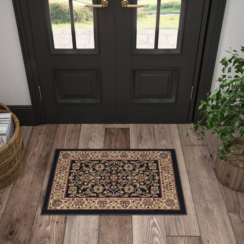 Soho Traditional Floral Indoor Area Rug