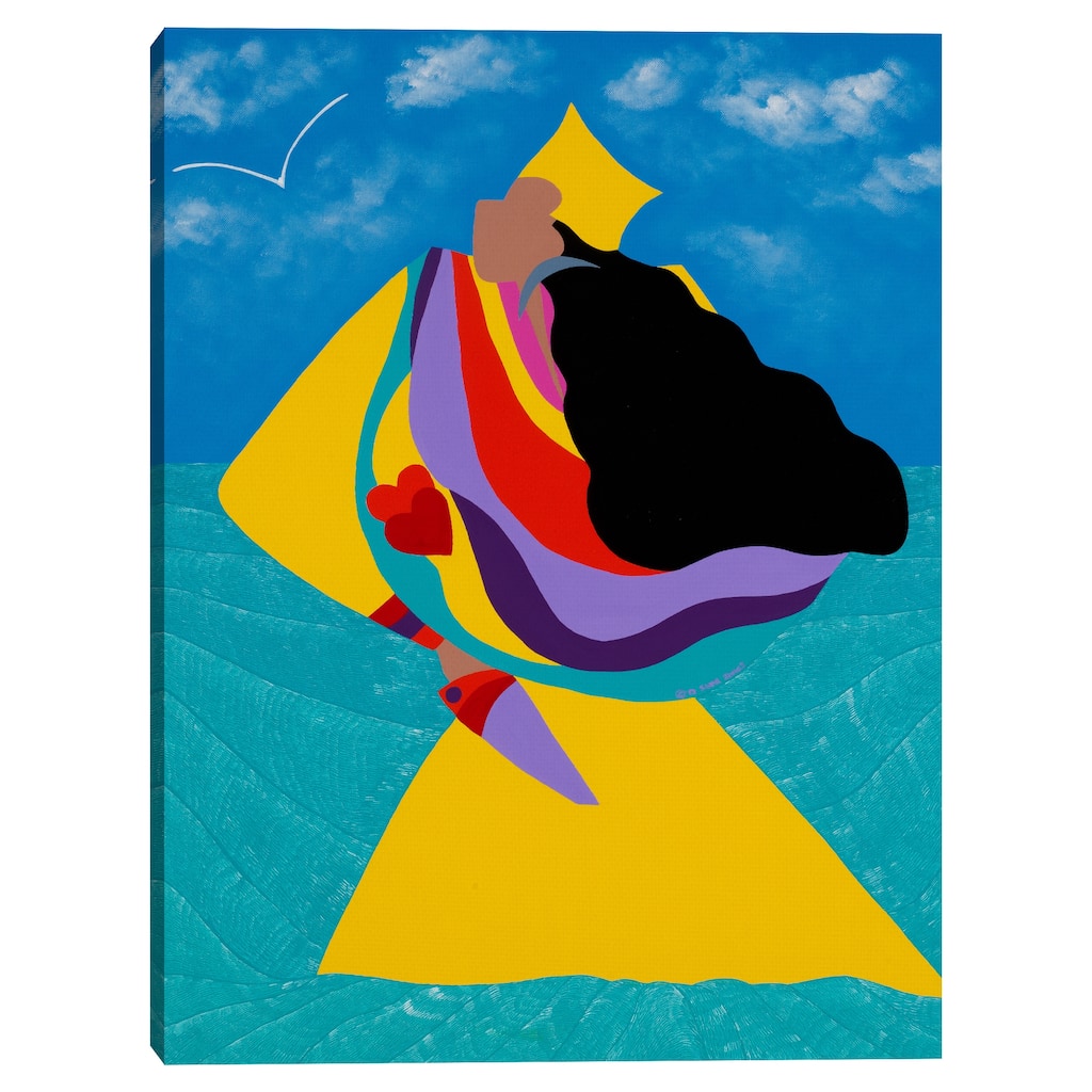 Erzulie Haitian Goddess of Love by Synthia SAINT JAMES Canvas Art Print