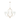 Ophelia 6-light Winter Gold Chandelier