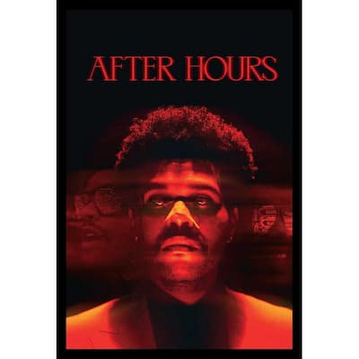 The Weeknd After Hours Framed Poster - 24 x 36 Inch