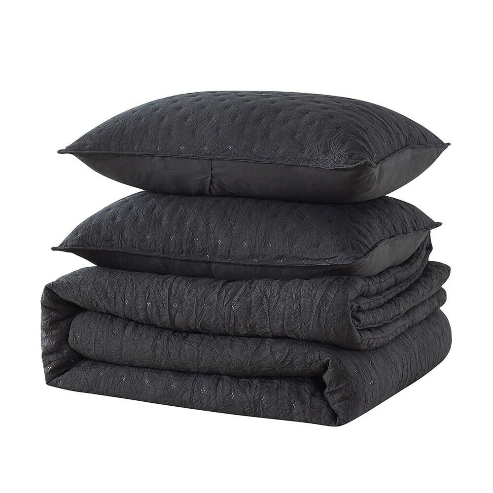 Black pillow shams king new arrivals