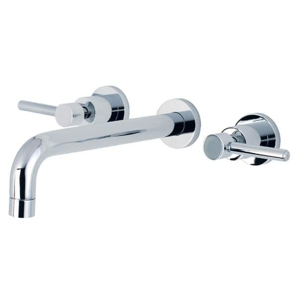 slide 2 of 34, Concord 3-Hole Wall Mount Roman Tub Faucet Polished Chrome