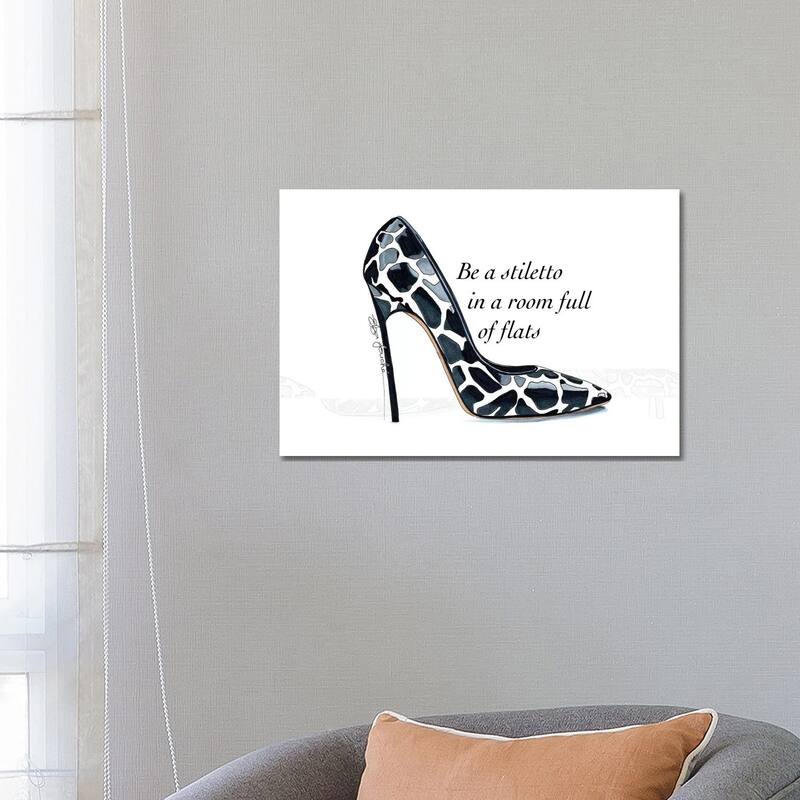 iCanvas "Be a Stiletto" by Elza Fouche Canvas Print - 18x26x1.5