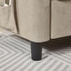 preview thumbnail 8 of 49, 77.36" L Shaped Sectional Sofa with Side Storage Pocket and Reversible Ottoman