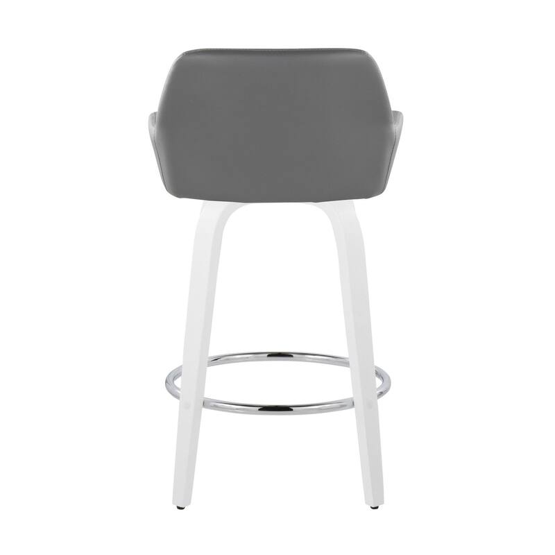 Daniella 26" Fixed-Height Counter Stool - Set of 2
