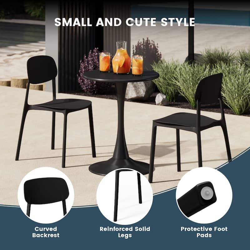 Frond and Form 6-Person Outdoor Rectangular Dining Set