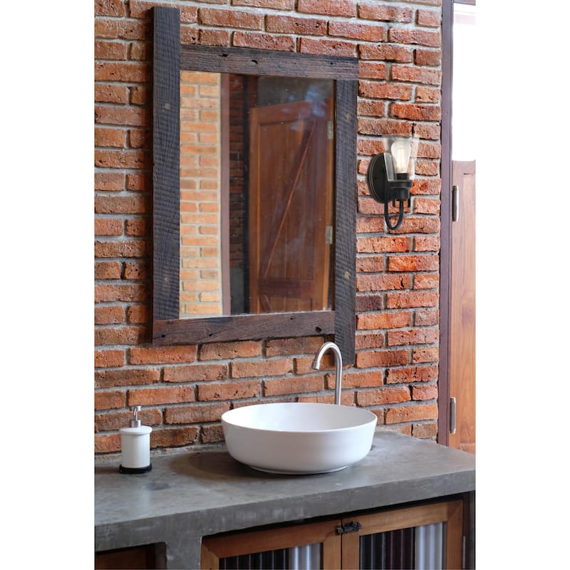 Westinghouse Lighting Ashton One-Light Indoor Wall Fixture, Black-Bronze with Highlights and Clear Seeded Glass - 1-Light