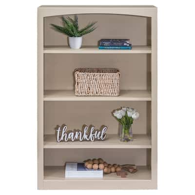 Arch+Haven Solid Wood Bookcase 30 x 48