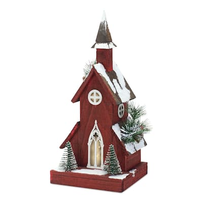 Wooden Church Decor