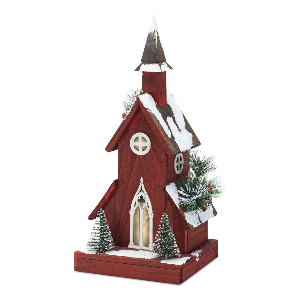 Wooden Church Decor