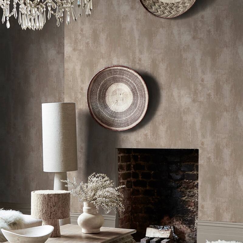 Oxidized Opulence Limestone Wallpaper