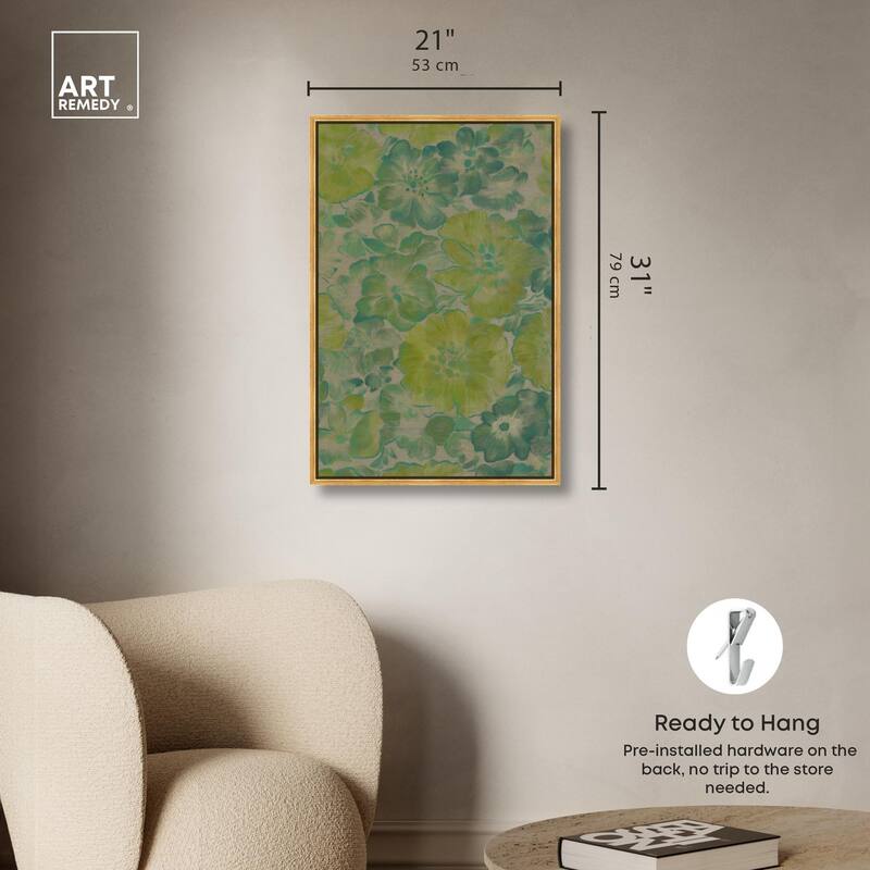 Verdigris Vista Canvas by Art Remedy