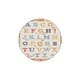 preview thumbnail 3 of 2, Ginza Six Washable AlphaBuddies Autumn Kids Rug Round 3'