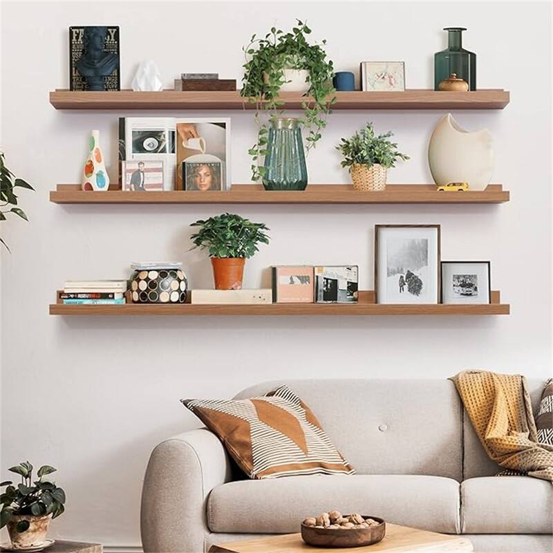 48 Inch Floating Shelves - 4.13"D x 48"W x 2"H