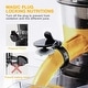 preview thumbnail 2 of 3, 3.2-inch Chute, Cold Press Masticating juicer