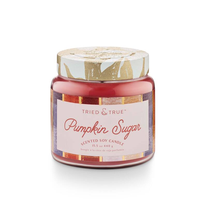 Tried & True Fall Pumpkin Sugar Candle - Large Jar