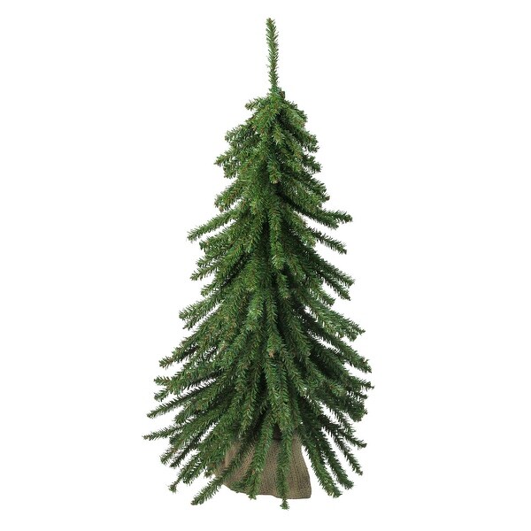 Shop 2' Potted Downswept Mini Village Pine Medium Artificial Christmas