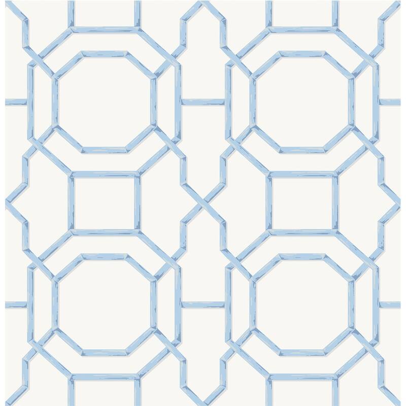 NuWallpaper Sapphire Sanya Peel & Stick Vinyl Wallpaper - 216in x 20.5in x 0.025in