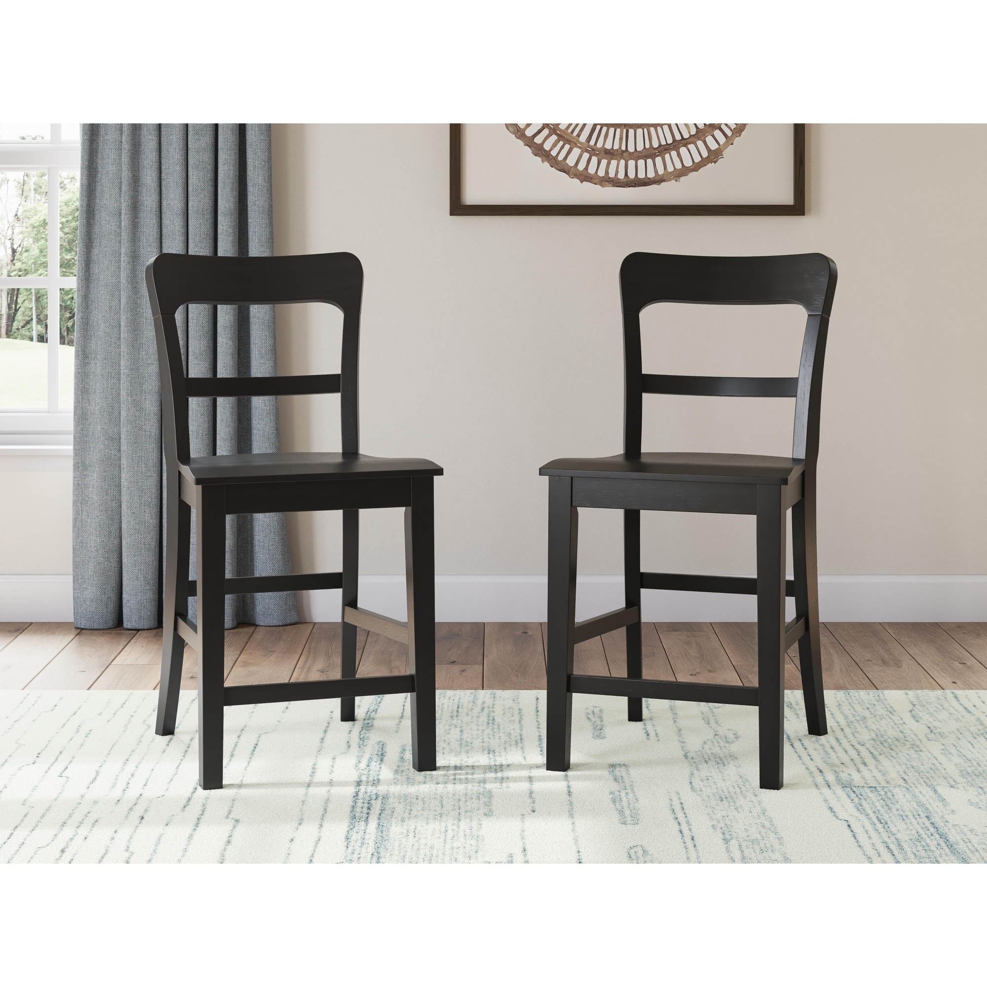 Signature Design by Ashley Chadworth Bar Stool (Set of 2) - 18.88" W x 23.13" D x 39.13" H