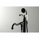 preview thumbnail 3 of 36, English Country Freestanding Tub Faucet with Hand Shower