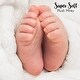preview thumbnail 5 of 4, Grey Elephant Boy or Girl Baby Monthly Milestone Blanket - Watercolor Safari Animal for Mint Green and Gray Collection