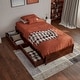 preview thumbnail 106 of 190, Barcelona Panel Platform Bed with Storage Drawers