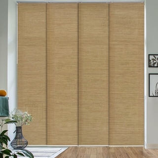 GoDear Design Adjustable Sliding Panel Track Blinds, Vertical Blinds, Classic, 45.8"- 86" W x 96" L