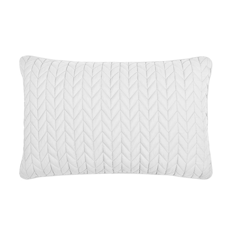 Cayman Quilted Boudoir Decorative Throw Pillow