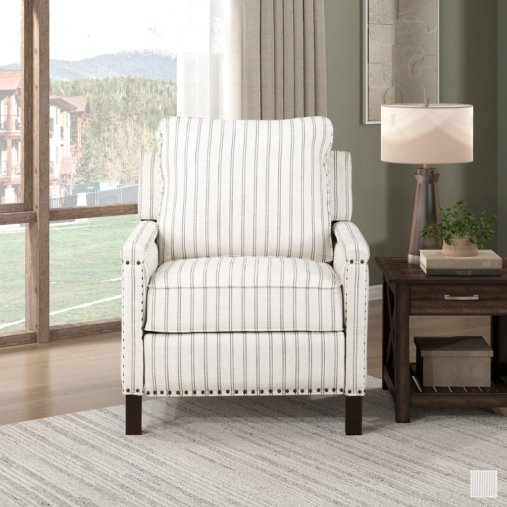Ferron Fabric Push Back Reclining Chair