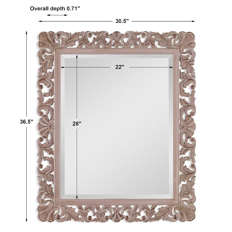 Specialty natural Framed Wall Mirror