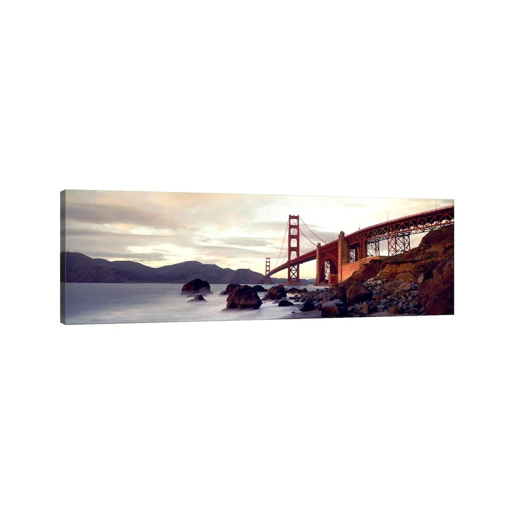 iCanvas "Golden Gate Bridge San Francisco CA USA" by Panoramic Images Canvas Print
