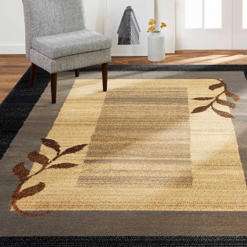 Home Dynamix Royalty Clover Contemporary Geometric Area Rug