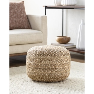 Artistic Weavers Yaroslave Farmhouse Textured Pouf