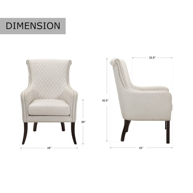 Altair Accent Chair - 28.5" x 33" x 43"