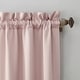 preview thumbnail 37 of 83, Sun Zero Hayden Energy Saving Blackout Rod Pocket Curtain Panel, Single Panel