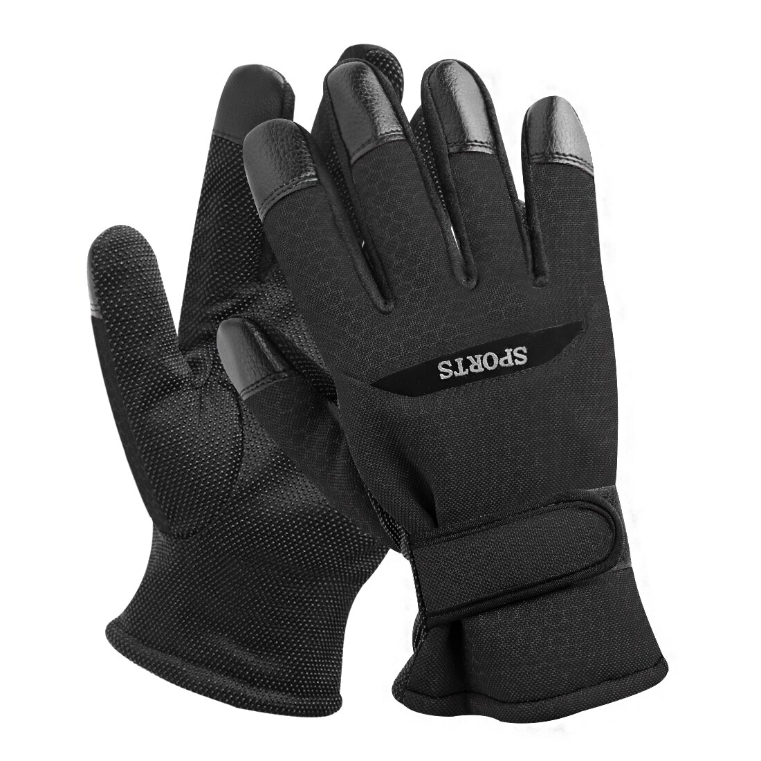Shop Men Winter Gloves Windproof Thermal Warm Glove For Cycling Skiing Climbing Overstock 29124201