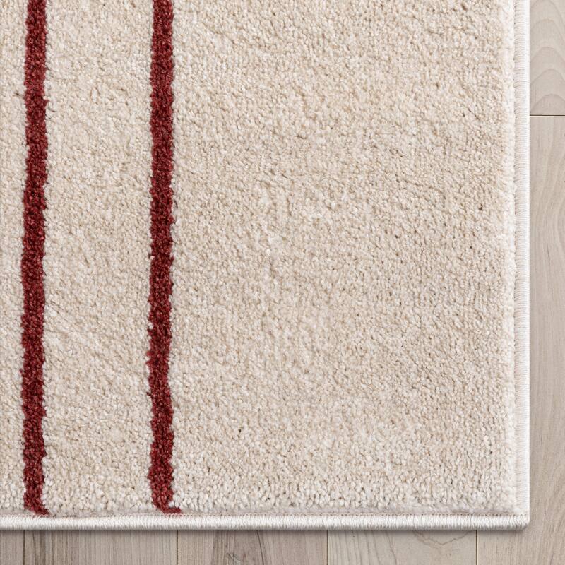 Well Woven Omaha Laslow Modern Geometric Soft Plush Rug